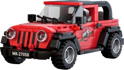 Juego de construcción coche 414 piezas rojo MOULD KING