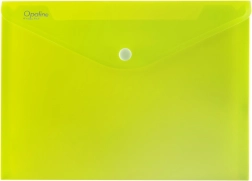 Sobre con cierre a presión A5 Opaline verde lima
