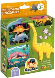 Puzle – dinosaurios fantásticos (5×9 piezas)