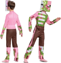 Disfraz infantil de Minecraft Zombie Pigman 110–122 cm (4–6 años)