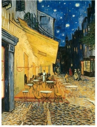 Puzzle Art Collection: Terraza de un Café por la Noche 1000 piezas