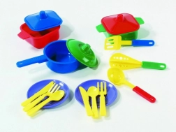 Set de comedor infantil: platos y cubiertos