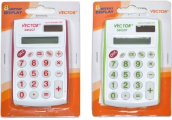 Calculadora con alimentación dual