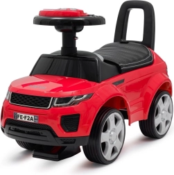 Correpasillos infantil BABY MIX Prime SUV rojo con asiento de ecopiel
