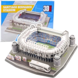 Puzzle 3D Estadio Santiago Bernabéu Real Madrid 101 piezas