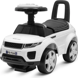Correpasillos infantil Baby Mix Prime SUV blanco con asiento de cuero