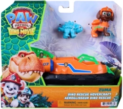 Patrulla Canina Dino Movie: aerodeslizador de rescate de Zuma con figuras