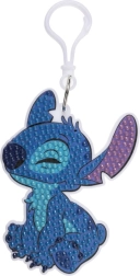 Arte con cristales: colgante Stitch