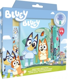 Diario con bolígrafo mágico Bluey
