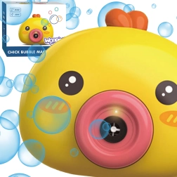 Máquina de pompas pollito WOOPIE para niños