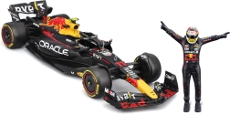 Bburago 1:24 Fórmula 1 Red Bull Racing RB19 2023 con figura del piloto y caja de regalo
