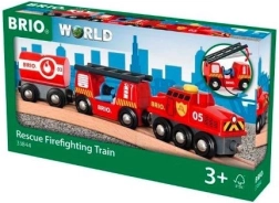 Tren de bomberos de rescate BRIO