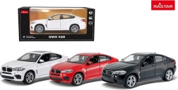 Modelo metálico 1:24 BMW X6 M negro RASTAR
