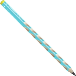 Lápiz ergonómico STABILO EASYgraph para zurdos azul