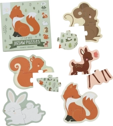 Puzle de Animales del Bosque para Niños - A Little Lovely Company