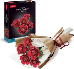 Puzzle 3D gran ramo de rosas