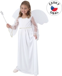 Disfraz de carnaval de ángel para niños 110–120 cm