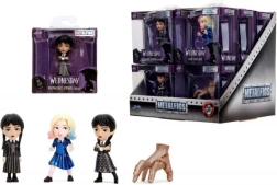 Figuras coleccionables de metal WEDNESDAY – 6 cm, 4 tipos