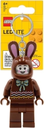 Lego iconic conejito de chocolate – llavero luminoso con LED