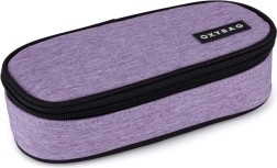Estuche escolar tipo etui Unicolor morado