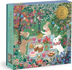 Puzzle cuadrado Merienda primaveral de té 500 piezas GALISON