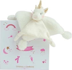 Set de regalo Doudou – doudou de peluche unicornio 22 cm