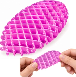 Fidget antiestrés elástico morado