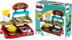 Burger shop – set creativo para jugar con hamburguesa y patatas fritas