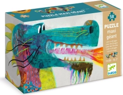 Djeco puzzle grande Dragón, 58 piezas