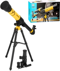 Telescopio infantil con trípode y soporte para teléfono
