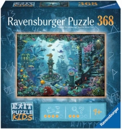 Ravensburger rompecabezas de escape Kids Atlántida Sumergida 368 piezas