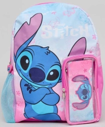 Mochila infantil preescolar Stitch con estuche
