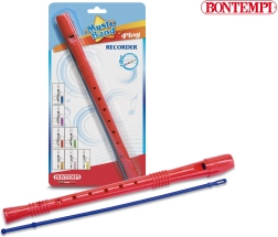 Flauta Bontempi para niños con digitación barroca