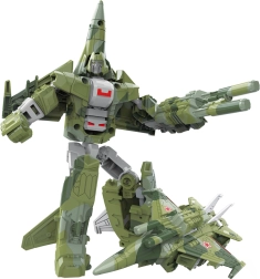 Robot transformable y caza