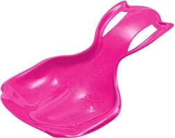 Trineo infantil tipo pala para nieve Baby Mix Comfort Line XL rosa