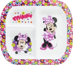 Plato rectangular infantil con Minnie