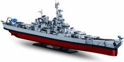 Juego de construcción Sluban Acorazado USS Missouri 1:350