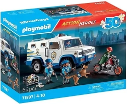Playmobil Action Heroes furgón blindado con dinero – edición de aniversario