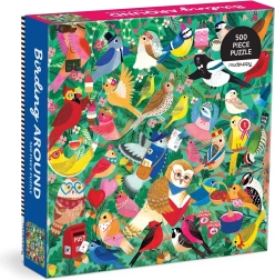 Puzzle Mudpuppy Mundo de las aves 500 piezas