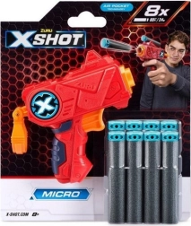 X-Shot Excel Micro pistola de bolsillo para dardos de espuma