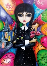 Puzzle Chica extraña 1000 piezas MAGNOLIA