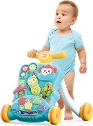Andador interactivo para niños con velocidad ajustable