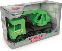 Grúa verde 38 cm WADER Middle Truck