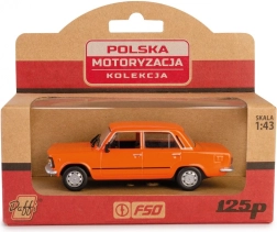 Modelo de coche Fiat 125p - naranja