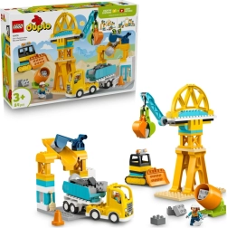 LEGO DUPLO obra en construcción y vehículos 3 en 1