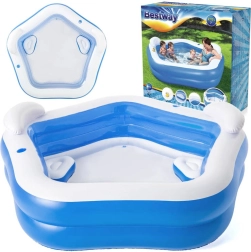 Piscina inflable familiar Bestway 213 x 206 x 69 cm