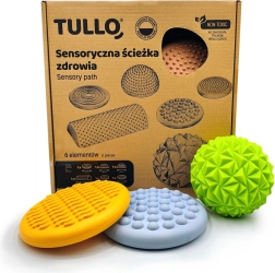 Camino sensorial en tonos pastel Tullo - 6 elementos