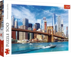 Puzle de 500 piezas Vista de Nueva York Trefl