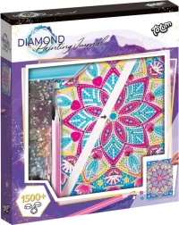 Pintura de diamantes – bloc A5 Mandala de loto