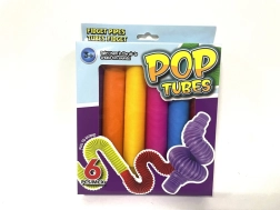 Tubos pop sensoriales, set de 6 uds